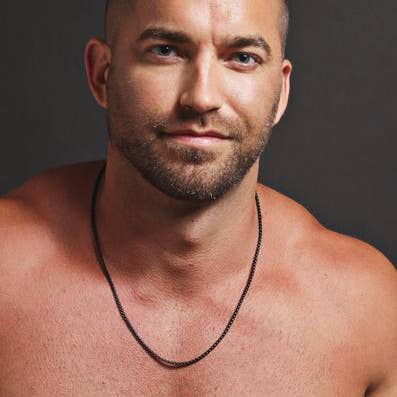 Black Stainless Steel Chain Necklace for Men