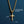 Medium Gold Cross on Rope chain