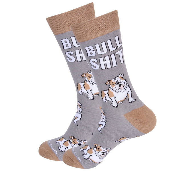 Bull Shit Funny Bulldog Socks