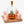 Tequila Decanter With 4 Pink Himalayan Salt Shot Glasses