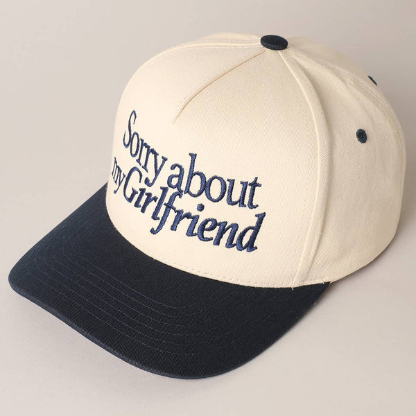 Sorry about my Boyfriend Trucker Hat