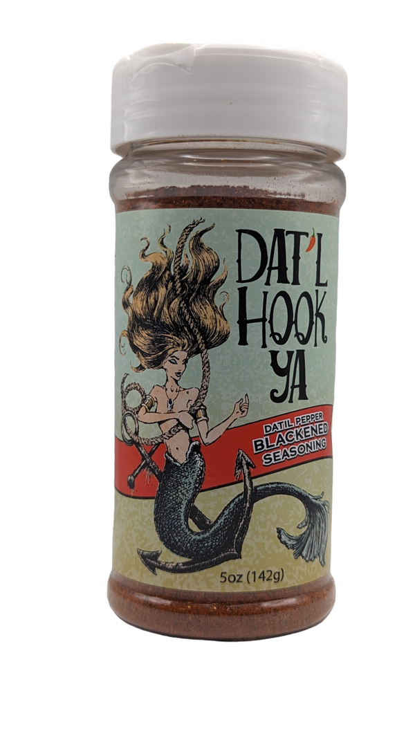 Dat'l Hook Ya Mild Heat Blackened Seasoning 5oz
