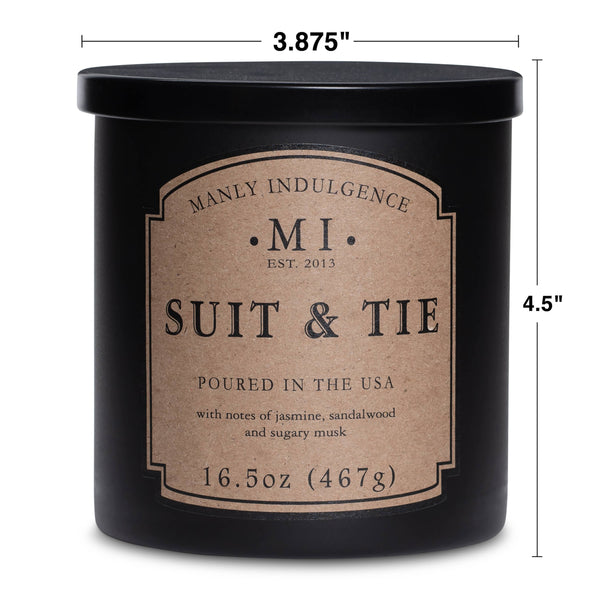 Manly Indulgence Classic Suit & Tie, 16.5 oz