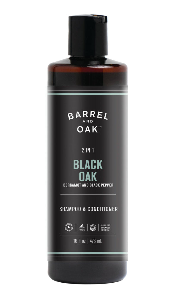 2-in-1 Shampoo and Conditioner -  Black Oak 16 fl oz