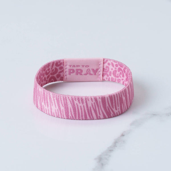 Tap To Pray™ Wristbands - Safari Rose