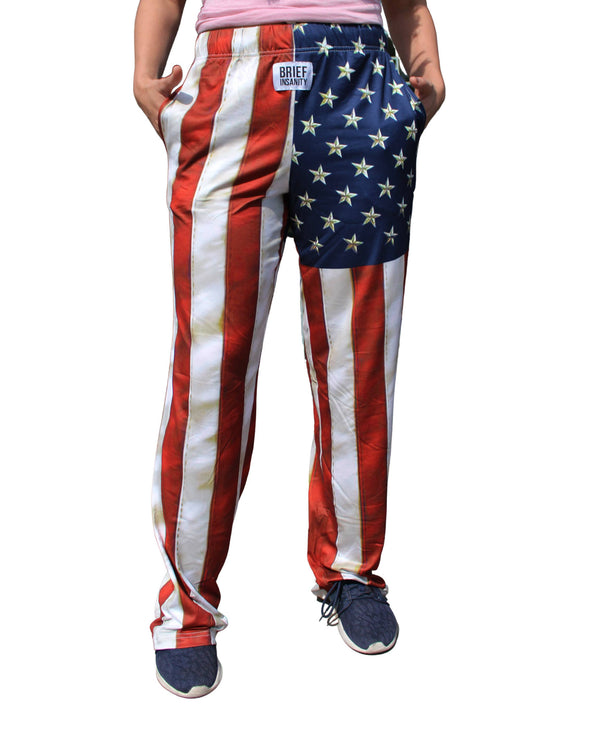 Brief Insanity American Flag Lounge Pants