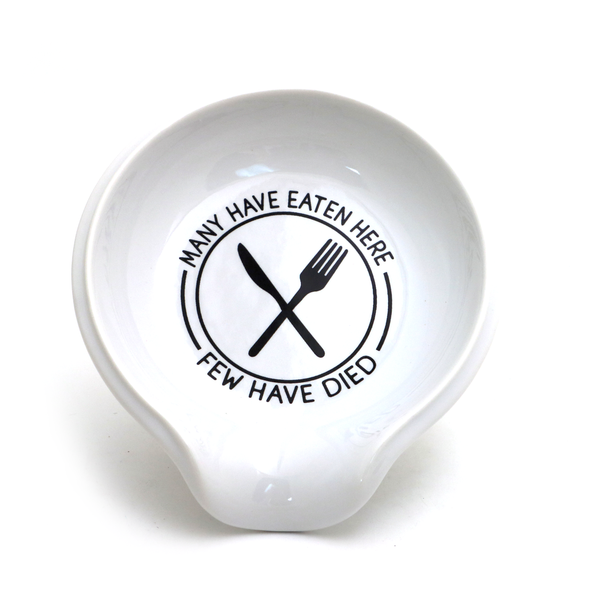 Many Have Eaten Here Spoon Rest