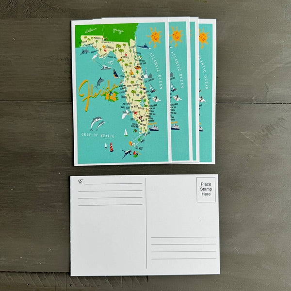 Florida 4" x 6" Postcard