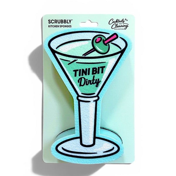 Martini Scrubbly Sponge - Tini Bit Dirty