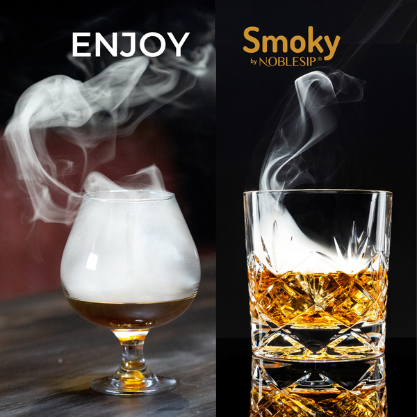 Wood Chips for Cocktail and Food Smokers, Bar gift case 4pcs