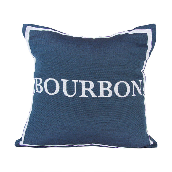 Navy Bourbon Pillow