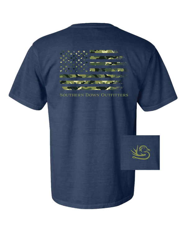 Camo Flag Tee