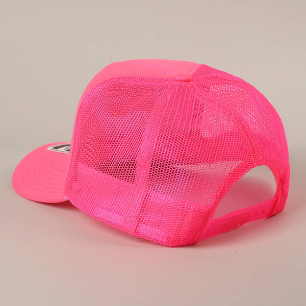 FLORIDA Text Printed Mesh Back Foam Trucker Hat