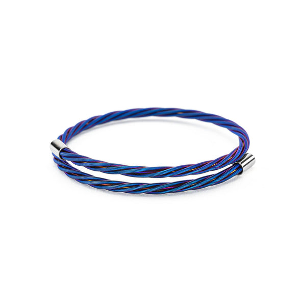 Beats Blue Guitar String Bracelet
