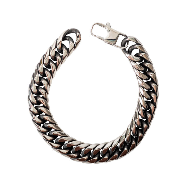 Stainless Link Cuff | Men's Stainless Steel Cuff Bracelet