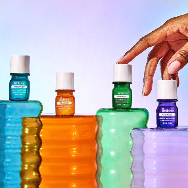 Essential Oil Blends ClickWick™ Refills  4-pk Discovery Set