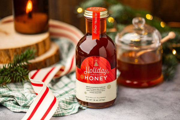 Holiday Honey® | Christmas Gift | Gourmet Honey | 18oz |12pk