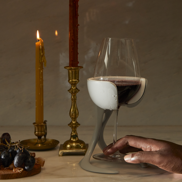 Stemmed Wine Chiller - Stone