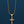 Mini Gold Cross Necklace for Men