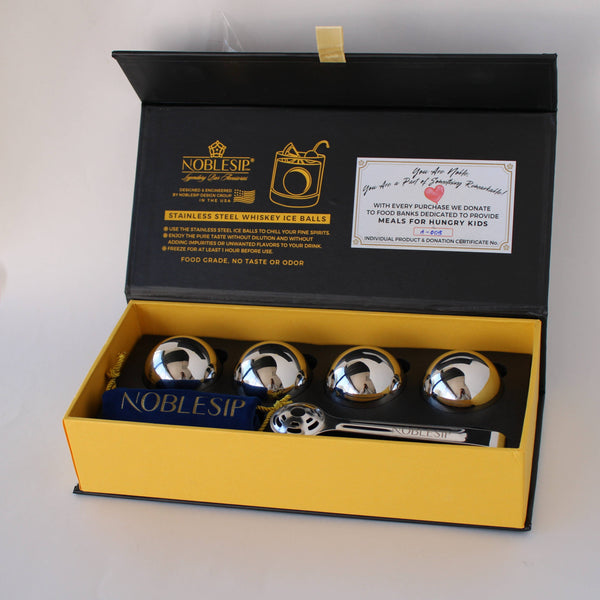 Whiskey INNOVATIVE Chilling Ice Balls - bourbon bar men gift
