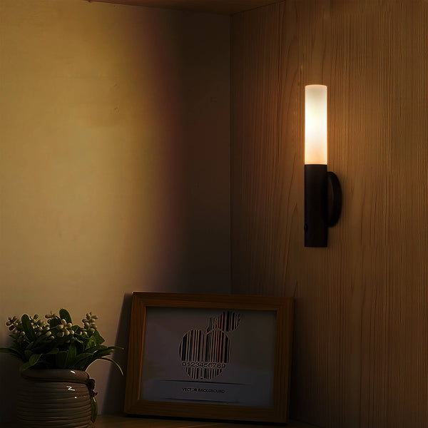 360° Rotatable Portable Wooden Wall Light
