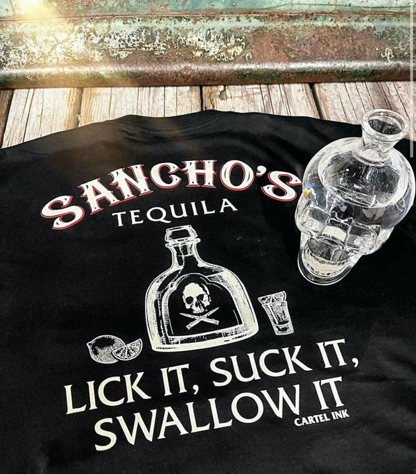 5781-BLACK CREAM | Sancho's Tequila | Men's T-Shirt