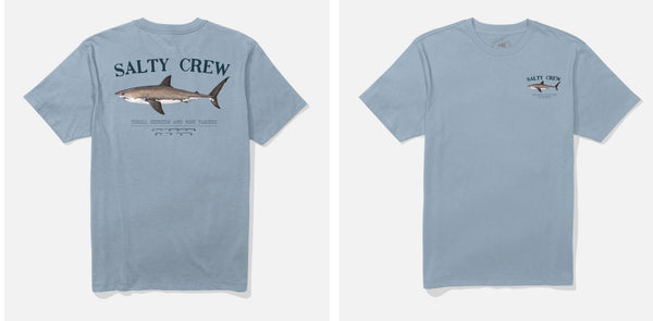 Salty Crew Bruce ss tee blue fog