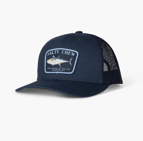 Salty Crew big blue retro trucker navy