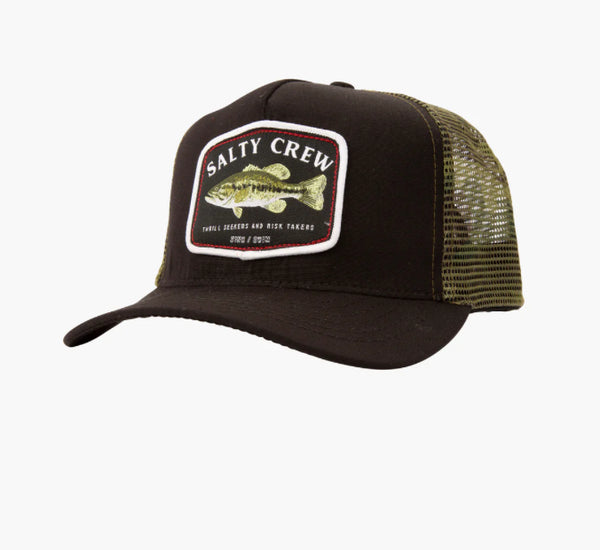 Salty Crew bigmouth trucker black/camo