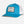 Salty Crew marlin mount retro trucker hat turquoise white