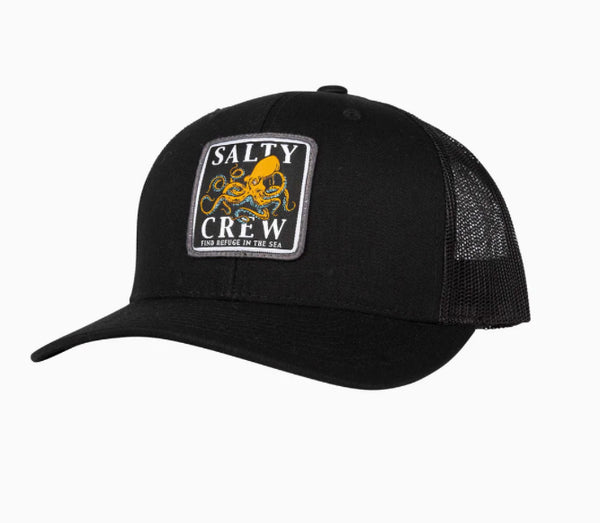 Salty crew ink slinger retro trucker black