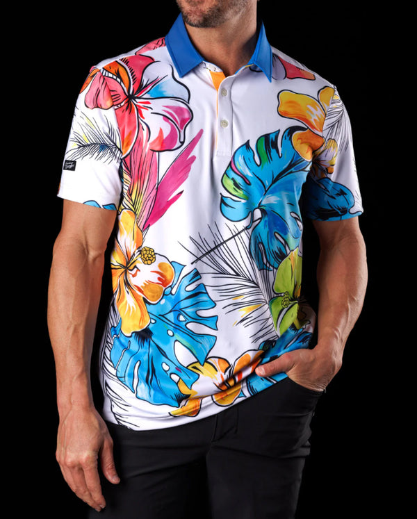 Sunday swagger beach bum polo