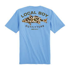 Local boy, vintage redfish T-shirt