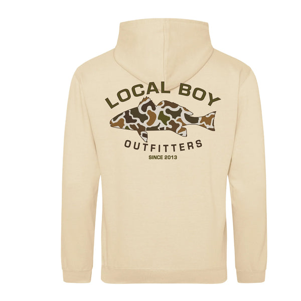 Local boy Vintage Redfish desert sand hoodie