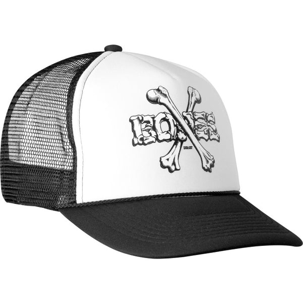 Powell cross bones mesh trucker hat