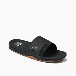 Reef fanning slide black/silver