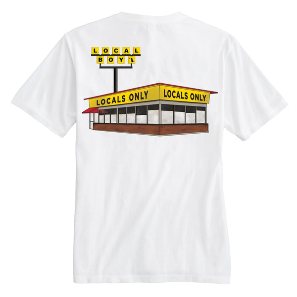 Local boy waho ss tee white