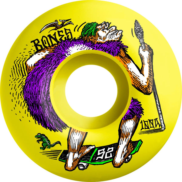 Bones 100s og formula neonderthal v4 wide. 52mm 100a