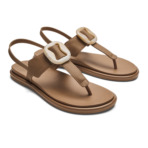 Olukai women’s la’i t-bar tan/tan
