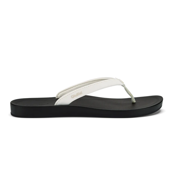 Olukai women’s uiki bright white/lava rock
