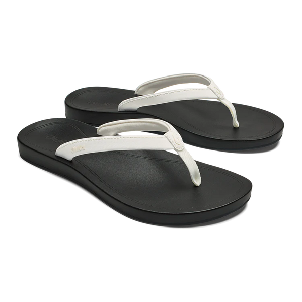 Olukai women’s uiki bright white/lava rock