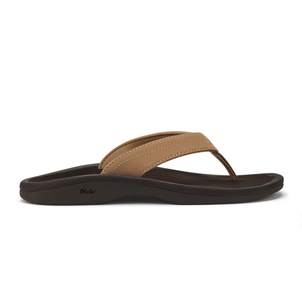 Olukai women’s ohana almond/dark java
