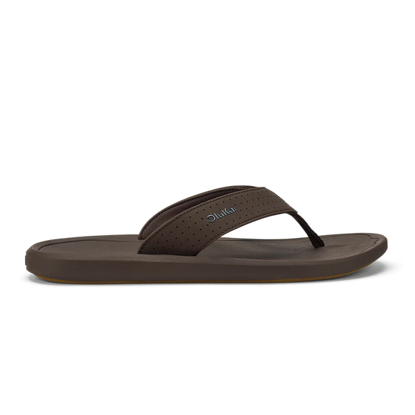 Olukai Mens ki’i dark java/dark java