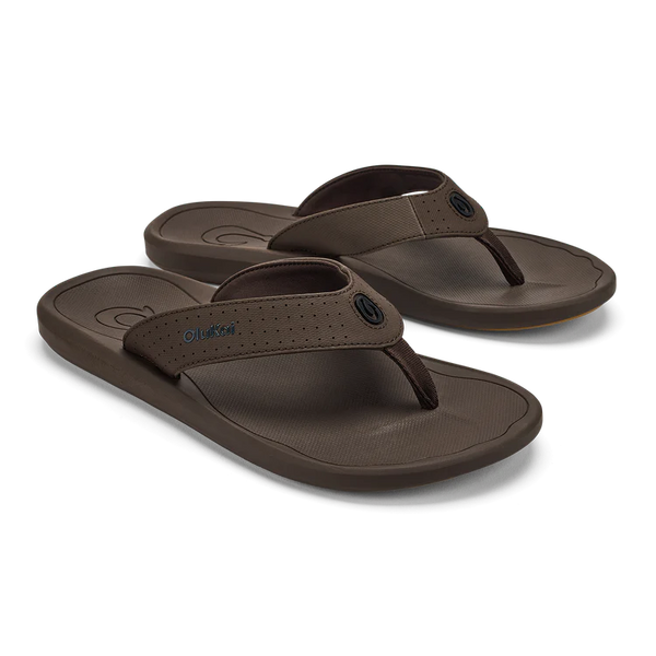 Olukai Mens ki’i dark java/dark java
