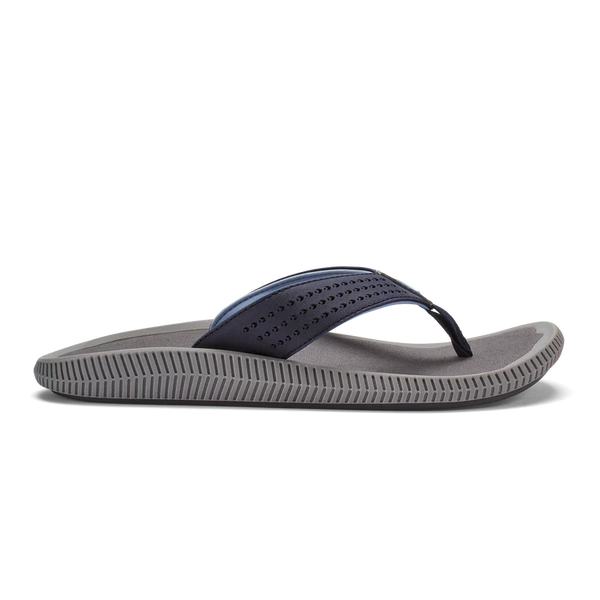 Olukai Mens ulele blue depth/charcoal