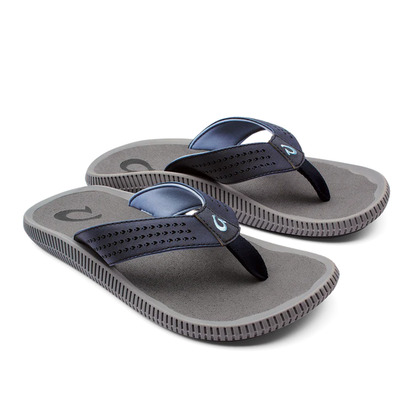Olukai Mens ulele blue depth/charcoal