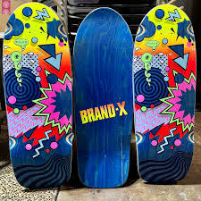Weirdo, limited addition, deck, blue stain