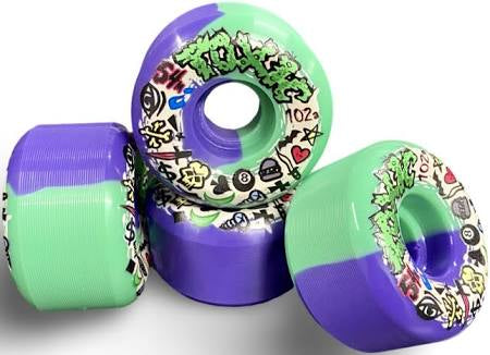 Toxic team, very hard wheels 102 a