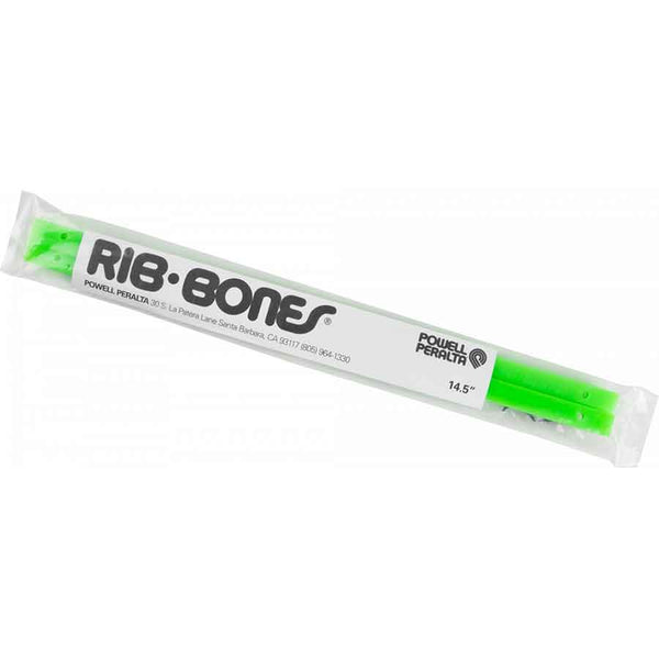 Powell rib bones 14.5 inch rails lime green