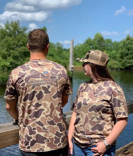 American flyway waterfowl old school performance ss